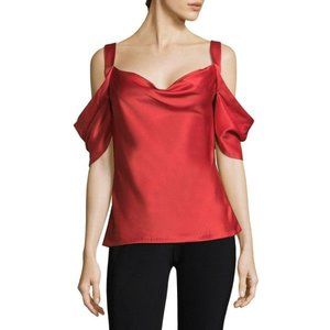 Jason Wu Silk Off the Shoulder top